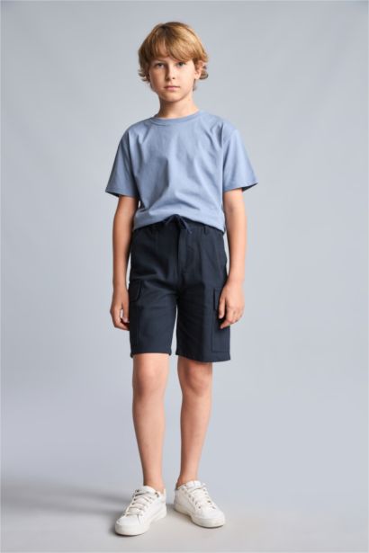 Regular Fit Pamuklu Şort Erkek Çocuk