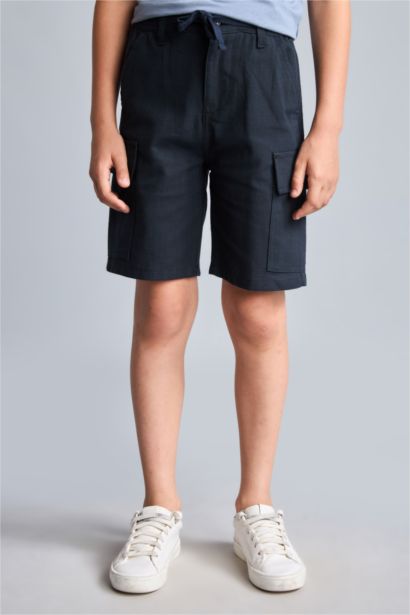 Regular Fit Pamuklu Şort Erkek Çocuk