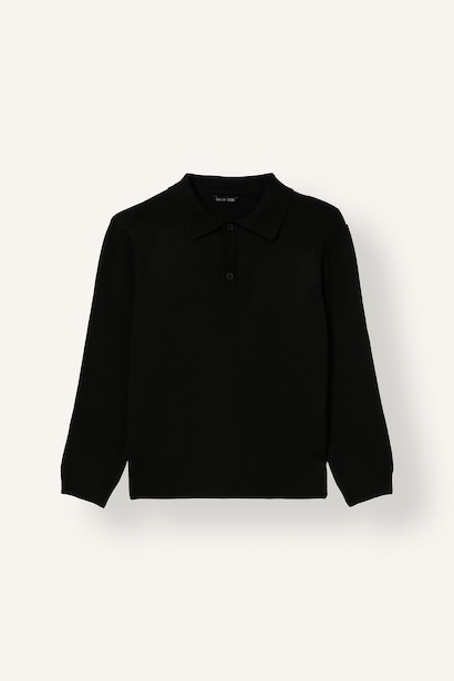 Polo Yaka Triko Basic Kazak Erkek Çocuk