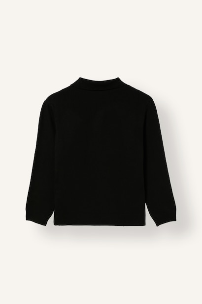 Polo Yaka Triko Basic Kazak Erkek Çocuk