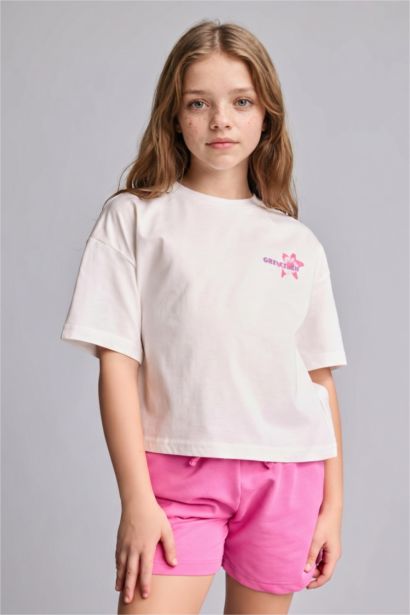 Girl Shorts T-Shirt 2 Piece Set