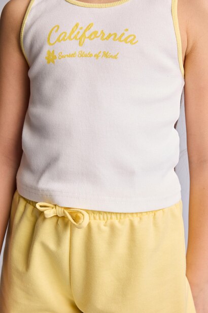 Girl 2 Piece Shorts Tank Top Set