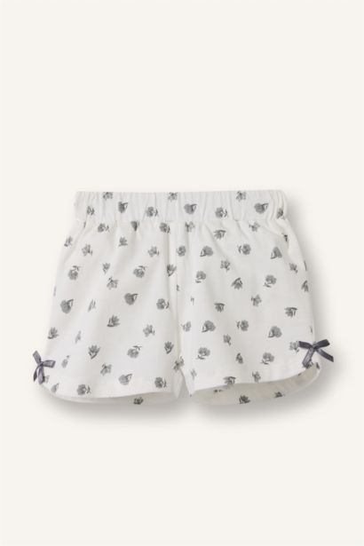 Ensemble fleuri T-shirt et Short pour bébé fille