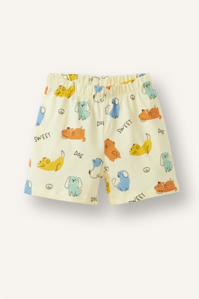 2 piece Regular Fit Animal Print Knitted Pyjamas
