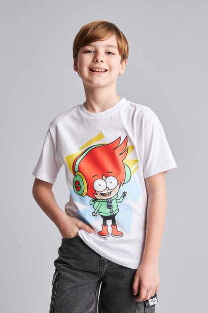 Boy 100% Cotton Super 1 Set New Regular Fit T-Shirt