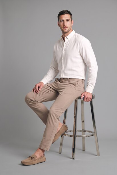 Tapered Fit Normal Bel Pantolon