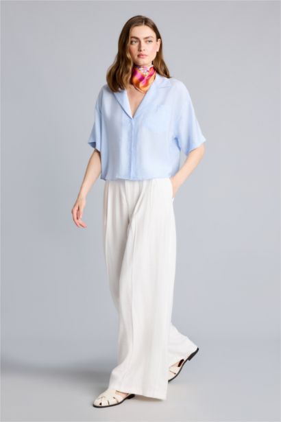 modal Short Sleeve Shirt