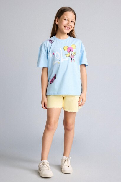 Oversize Fit Short Sleeve T-Shirt