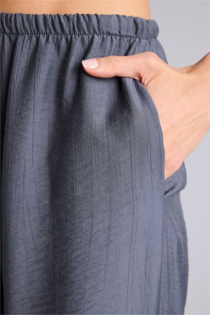 Wıde Leg Yüksek Bel Pantolon