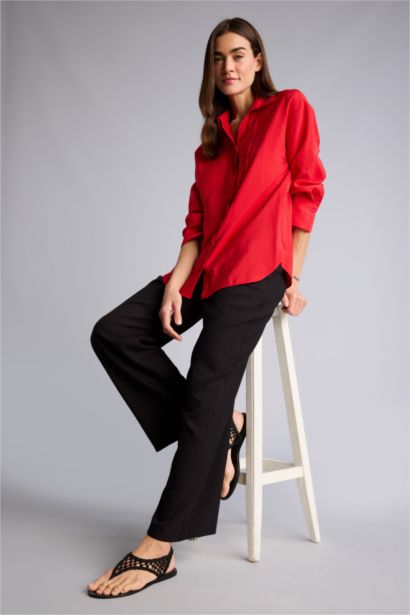 Wıde Leg Yüksek Bel Pantolon