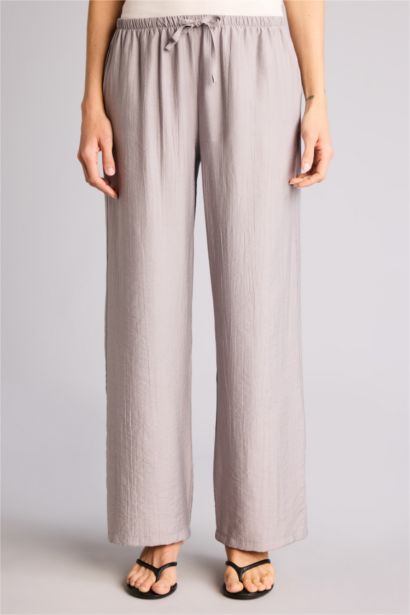 Wıde Leg Yüksek Bel Pantolon