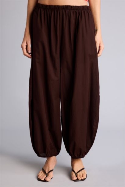 Yüksek Bel Balloon Fit Pantolon