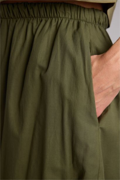 Yüksek Bel Balloon Fit Pantolon