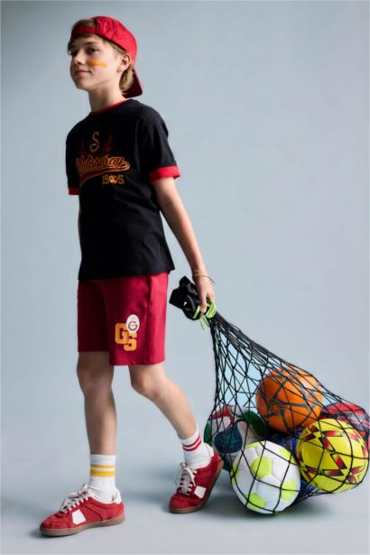 Galatasaray Oversize Şort Erkek Çocuk