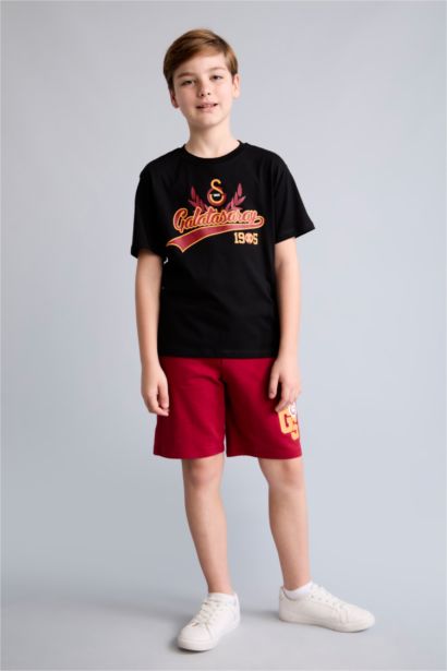 Oversize Fit Elastic Band Shorts