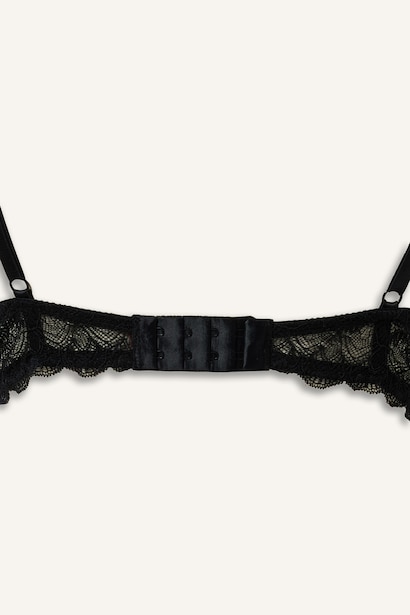 Dantel Kaplı Push Up Bra