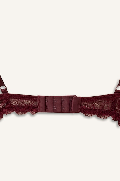 Dantel Kaplı Push Up Bra