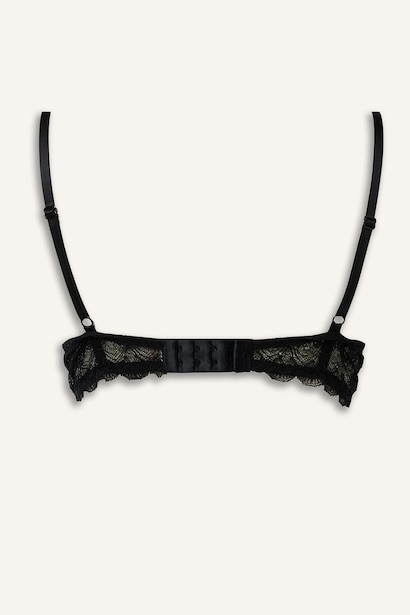 Dantelli Full Push Up Balenli Basic Tişört Bra