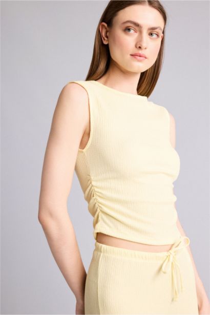 Slim Fit Crew Neck Tank Top