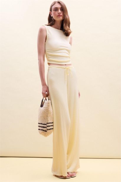 Straight Fit Trousers