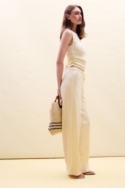 Straight Fit Trousers