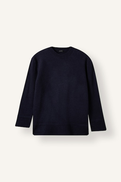 Loose Fit Knitwear Tunic