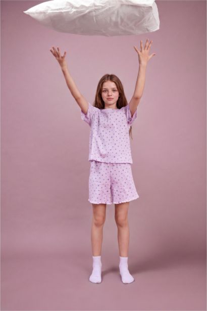 2 piece Regular Fit Knitted Pyjamas