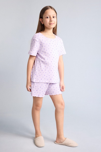 Kaşkorse 2'Li Pijama Takım Kız Çocuk
