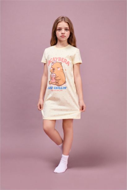 Girl Short Sleeve Dress