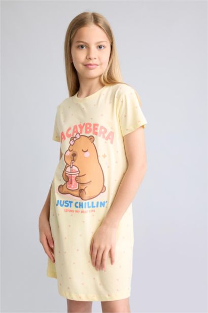 Girl Short Sleeve Dress