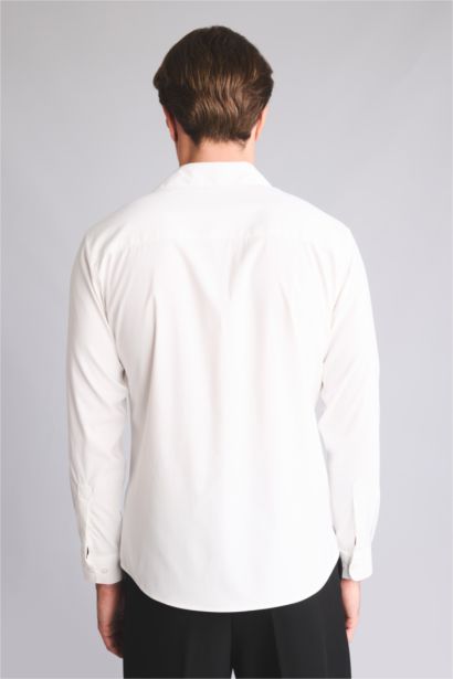 Modern Fit Long Sleeve Shirt