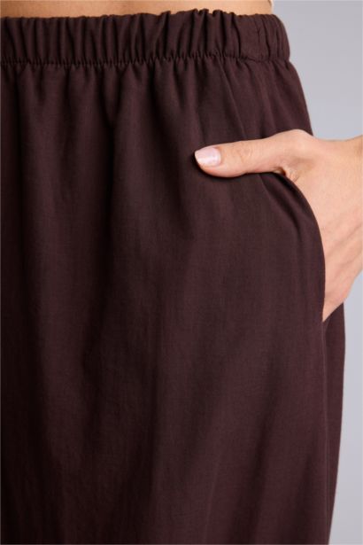 Yüksek Bel Balloon Fıt Pantolon