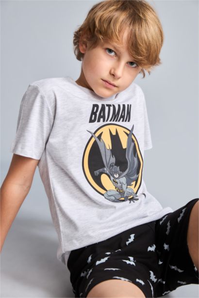 Batman Lisanslı Regular Fit 2'Li Takım Erkek Çocuk