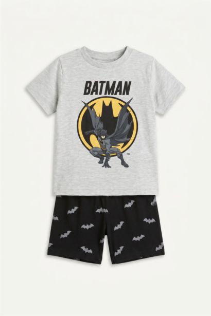 2 piece Regular Fit Batman Licence Knitted Pyjamas