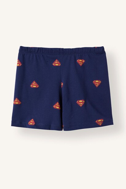 2 piece Regular Fit Superman Licensed Knitted Pyjamas