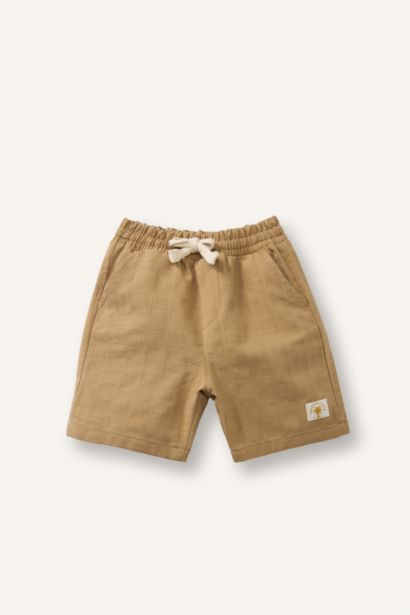 Pamuklu Şort Erkek Bebek