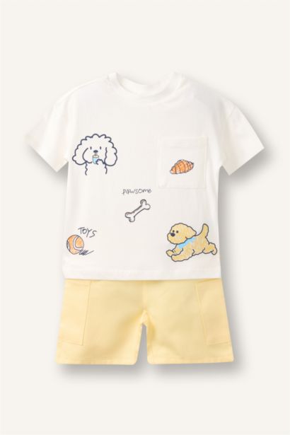 2 piece Crew Neck Animal Set