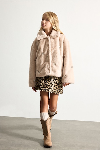 Куртка с воротником поло