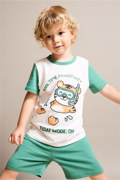 Baby Boy Top Shorts 2 Piece Pyjama Set