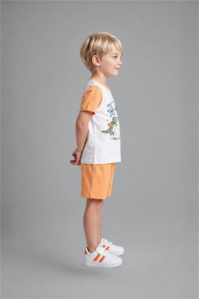 Baby Boy 2 piece Regular Fit Animal Knitted Pyjamas