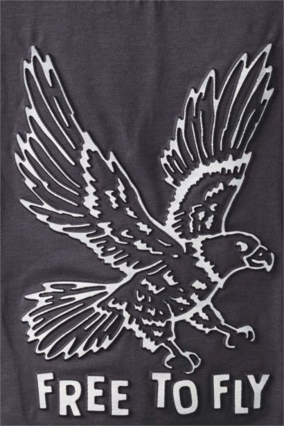 Kartal Baskılı Tişört Erkek Bebek