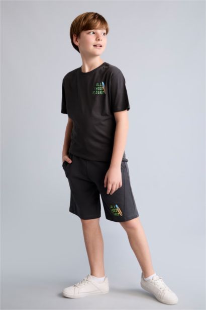 Oversize Desenli Erkek Çocuk