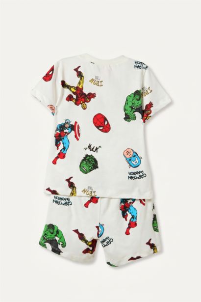Marvel Lisanslı 2'Li Pijama Takımı Erkek Bebek