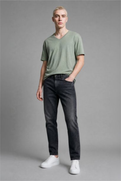 Straight Fit Trousers