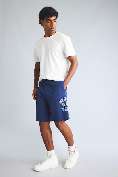 Baggy Fit NBA Golden State Warriors Shorts