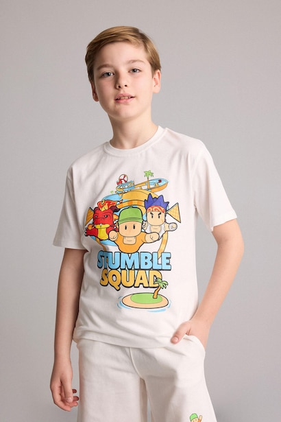 Boy Oversize Fit Short Sleeve T-Shirt
