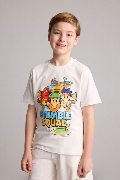 Boy Oversize Fit Short Sleeve T-Shirt