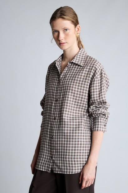 Regular Fit Flannel Long Sleeve Shirt