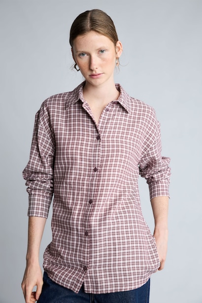 Regular Fit Flannel Long Sleeve Shirt