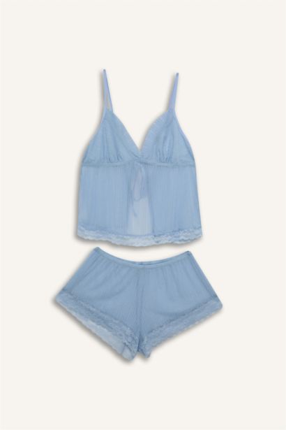 Regular Fit Şifon 2'Li Takım